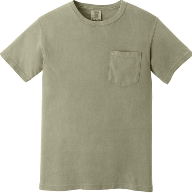 Custom Comfort Colors Pocket Tee | Heavyweight Ring Spun