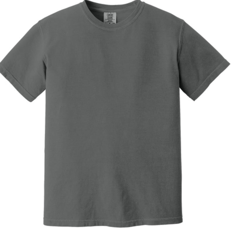 Custom Comfort Colors Tee | Heavyweight Ring Spun | No Pocket