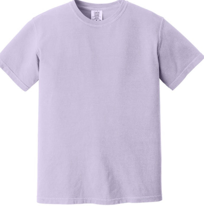 Custom Comfort Colors Tee | Heavyweight Ring Spun | No Pocket