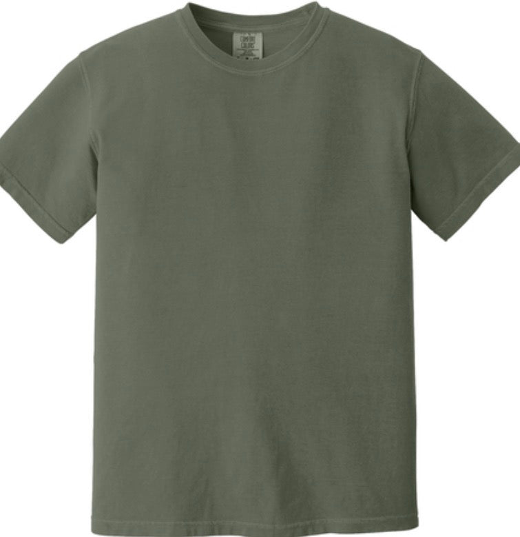 Custom Comfort Colors Tee | Heavyweight Ring Spun | No Pocket