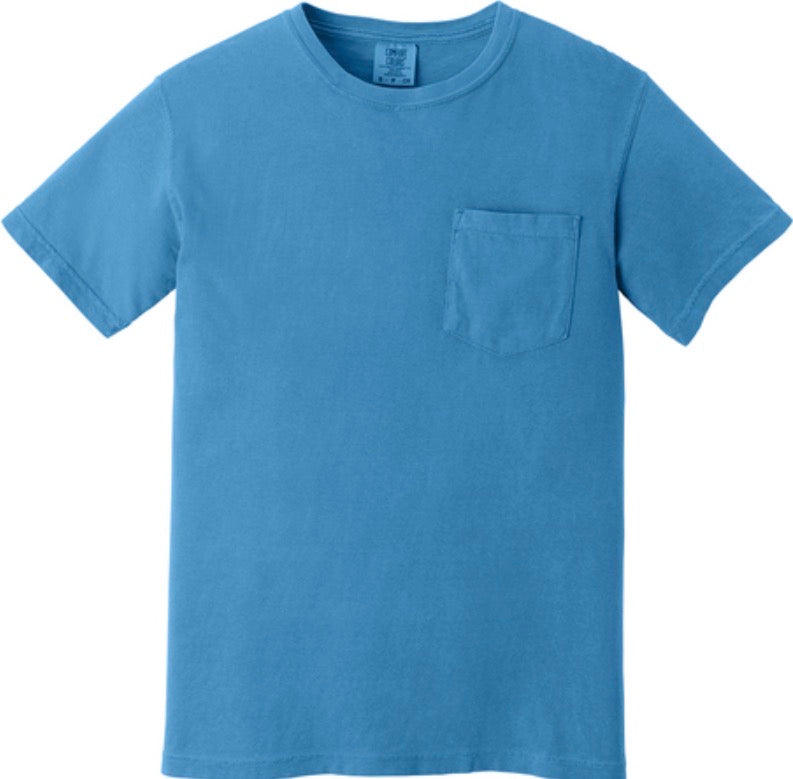 Custom Comfort Colors Pocket Tee | Heavyweight Ring Spun