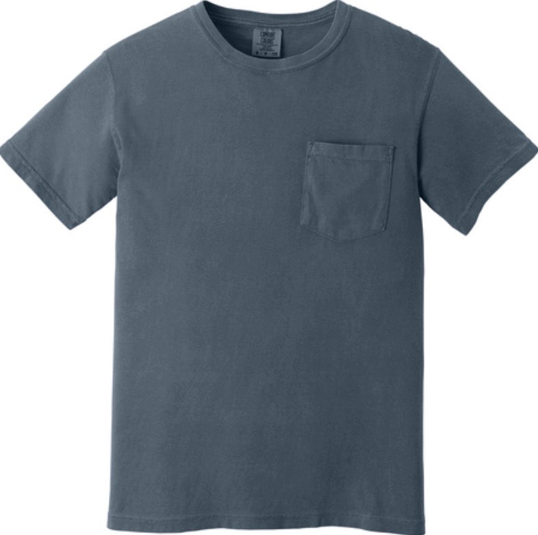 Custom Comfort Colors Pocket Tee | Heavyweight Ring Spun