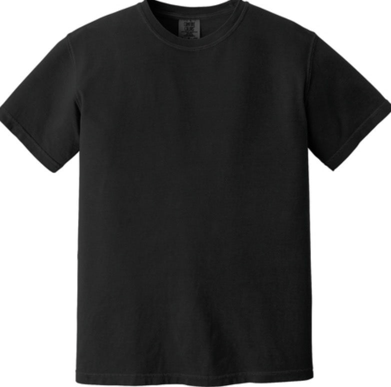 Custom Comfort Colors Tee | Heavyweight Ring Spun | No Pocket