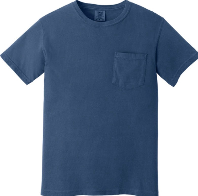 Custom Comfort Colors Pocket Tee | Heavyweight Ring Spun