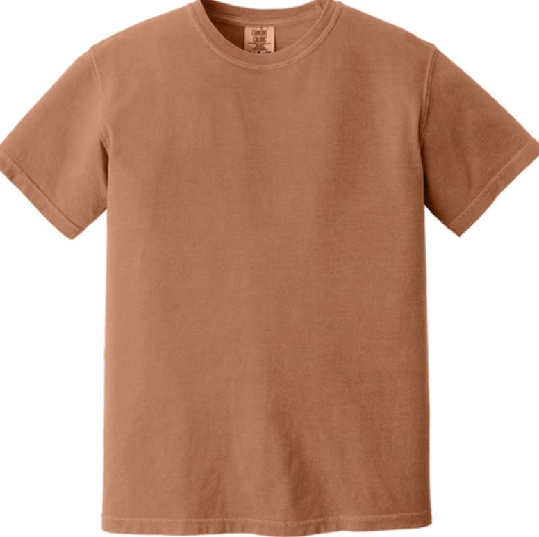 Custom Comfort Colors Tee | Heavyweight Ring Spun | No Pocket