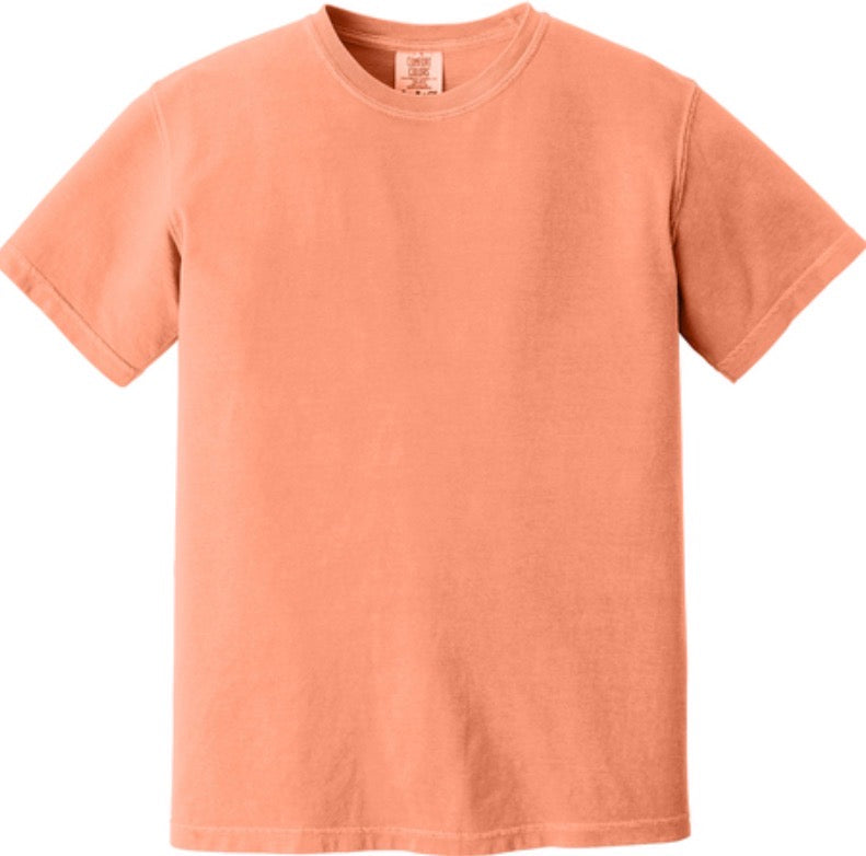 Custom Comfort Colors Tee | Heavyweight Ring Spun | No Pocket