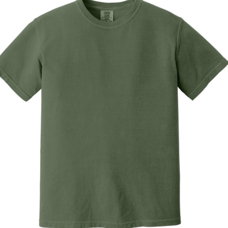 Custom Comfort Colors Tee | Heavyweight Ring Spun | No Pocket