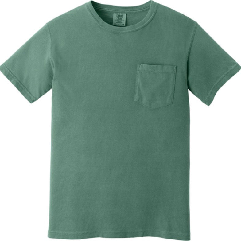 Custom Comfort Colors Pocket Tee | Heavyweight Ring Spun