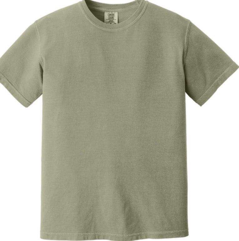 Custom Comfort Colors Tee | Heavyweight Ring Spun | No Pocket