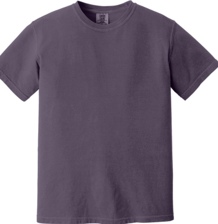 Custom Comfort Colors Tee | Heavyweight Ring Spun | No Pocket