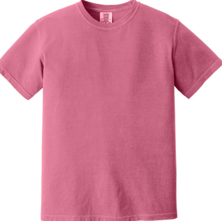 Custom Comfort Colors Tee | Heavyweight Ring Spun | No Pocket