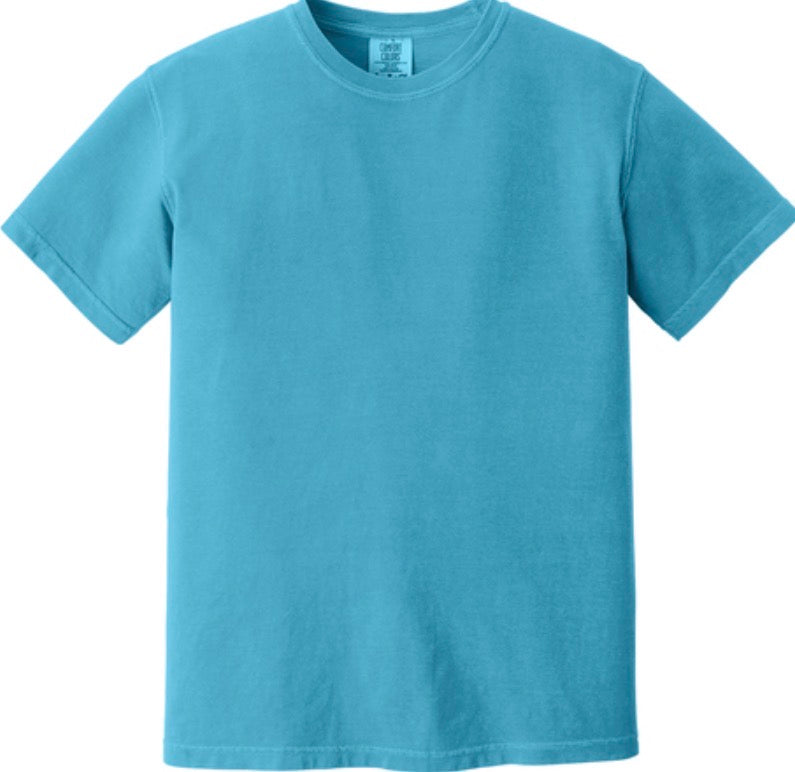 Custom Comfort Colors Tee | Heavyweight Ring Spun | No Pocket