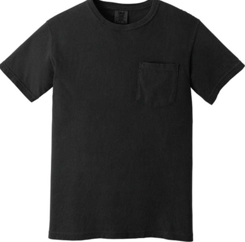 Custom Comfort Colors Pocket Tee | Heavyweight Ring Spun