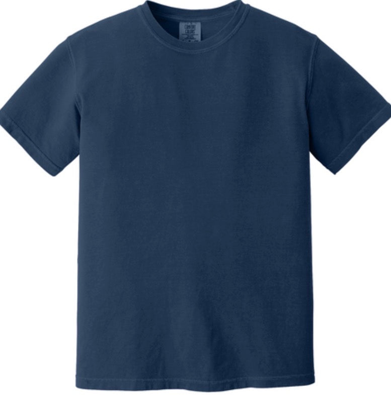 Custom Comfort Colors Tee | Heavyweight Ring Spun | No Pocket