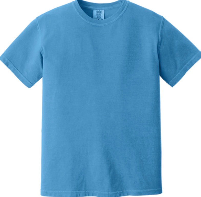 Custom Comfort Colors Tee | Heavyweight Ring Spun | No Pocket