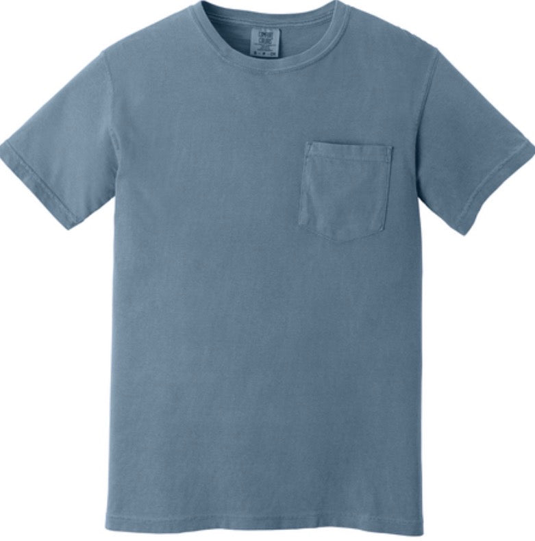 Custom Comfort Colors Pocket Tee | Heavyweight Ring Spun