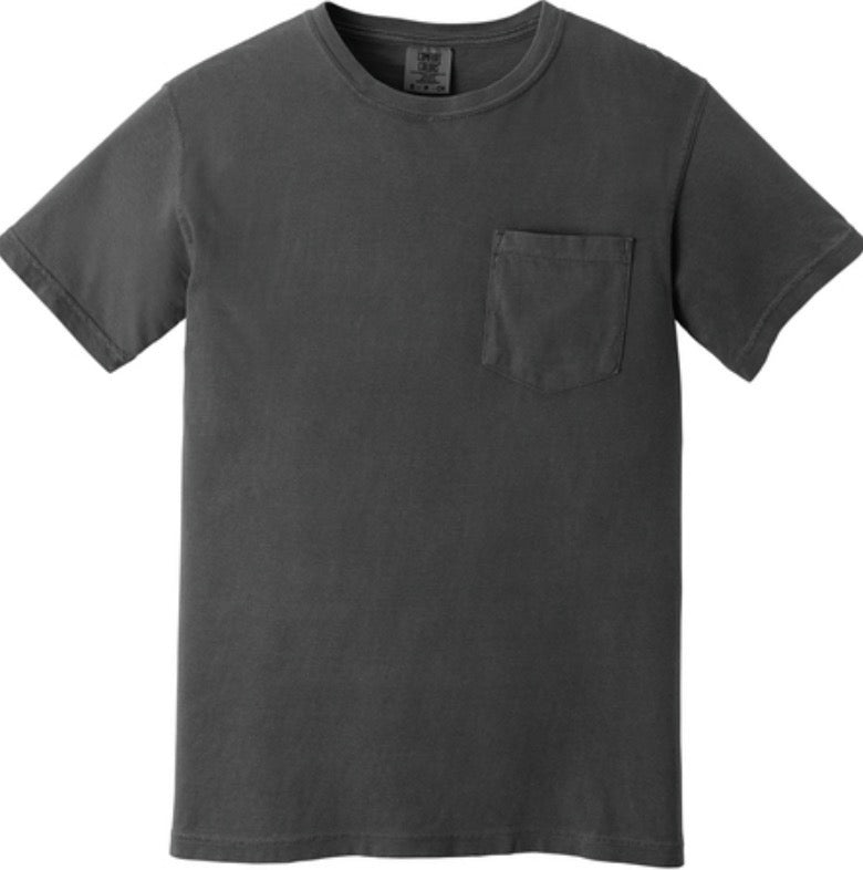 Custom Comfort Colors Pocket Tee | Heavyweight Ring Spun