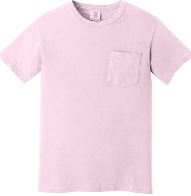 Custom Comfort Colors Pocket Tee | Heavyweight Ring Spun
