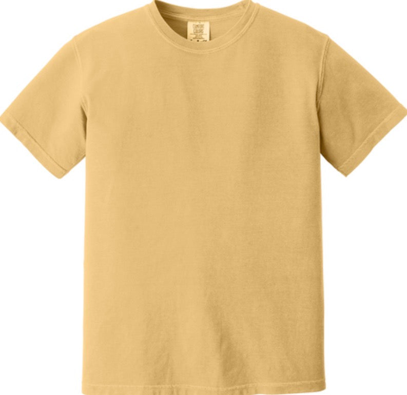 Custom Comfort Colors Tee | Heavyweight Ring Spun | No Pocket