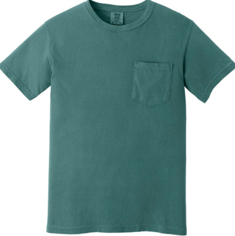 Custom Comfort Colors Pocket Tee | Heavyweight Ring Spun