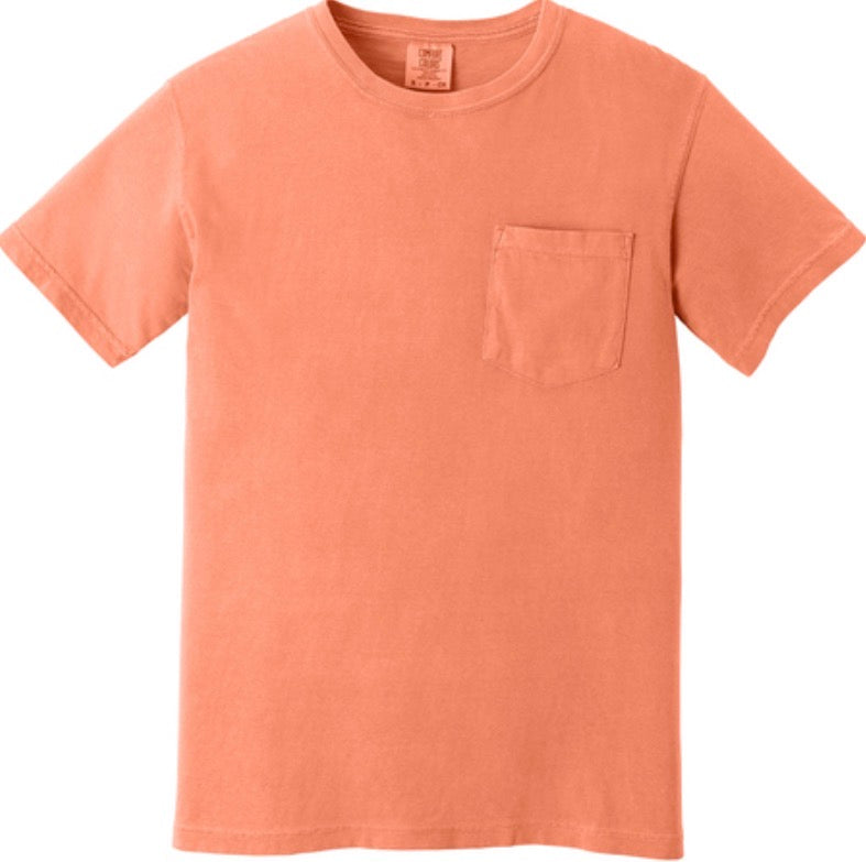 Custom Comfort Colors Pocket Tee | Heavyweight Ring Spun