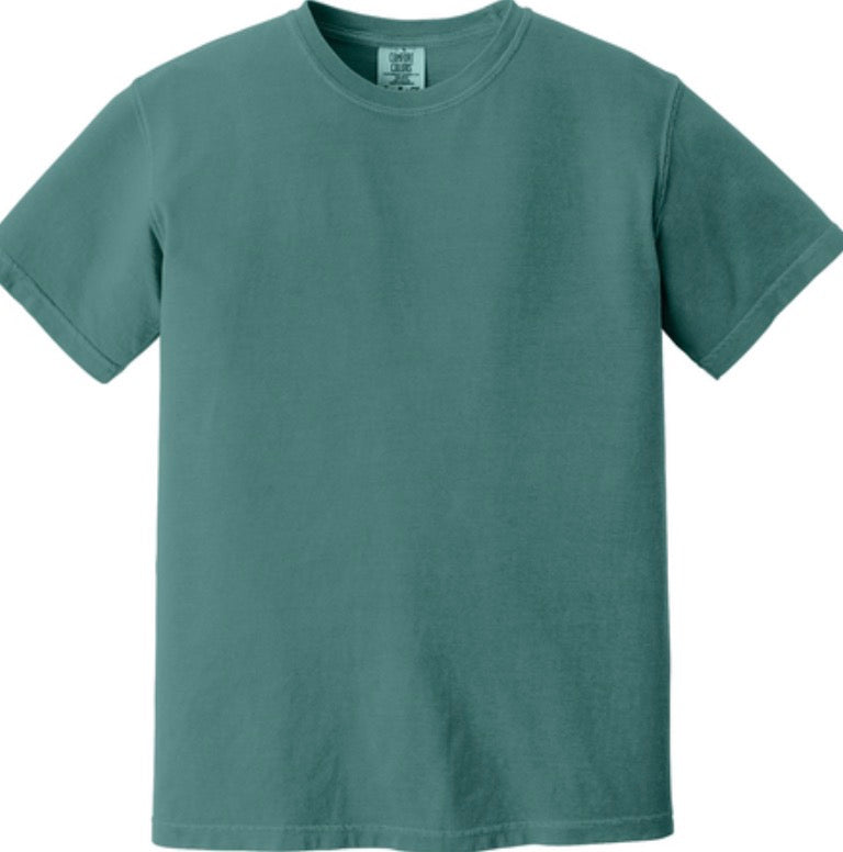 Custom Comfort Colors Tee | Heavyweight Ring Spun | No Pocket