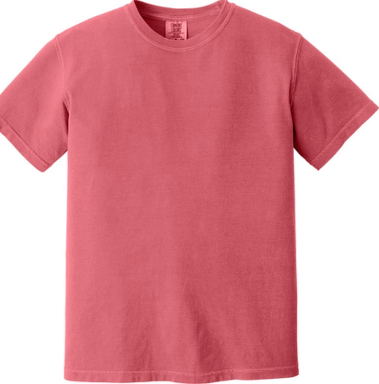 Custom Comfort Colors Tee | Heavyweight Ring Spun | No Pocket