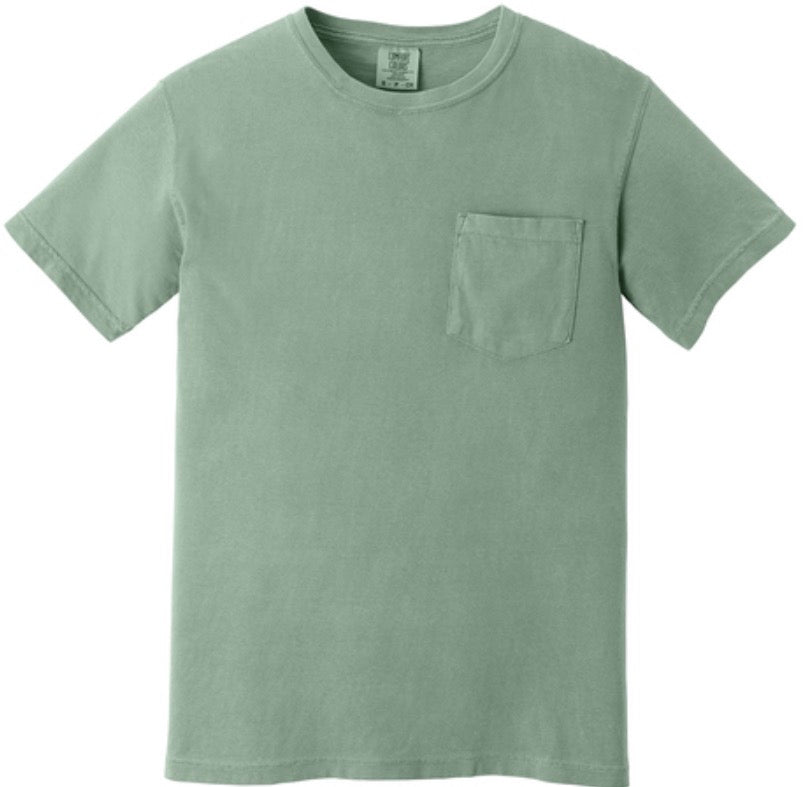 Custom Comfort Colors Pocket Tee | Heavyweight Ring Spun