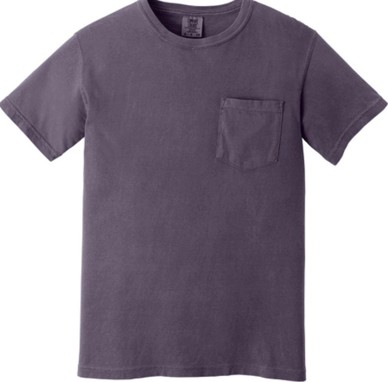 Custom Comfort Colors Pocket Tee | Heavyweight Ring Spun