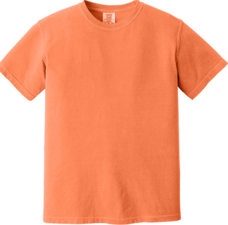 Custom Comfort Colors Tee | Heavyweight Ring Spun | No Pocket
