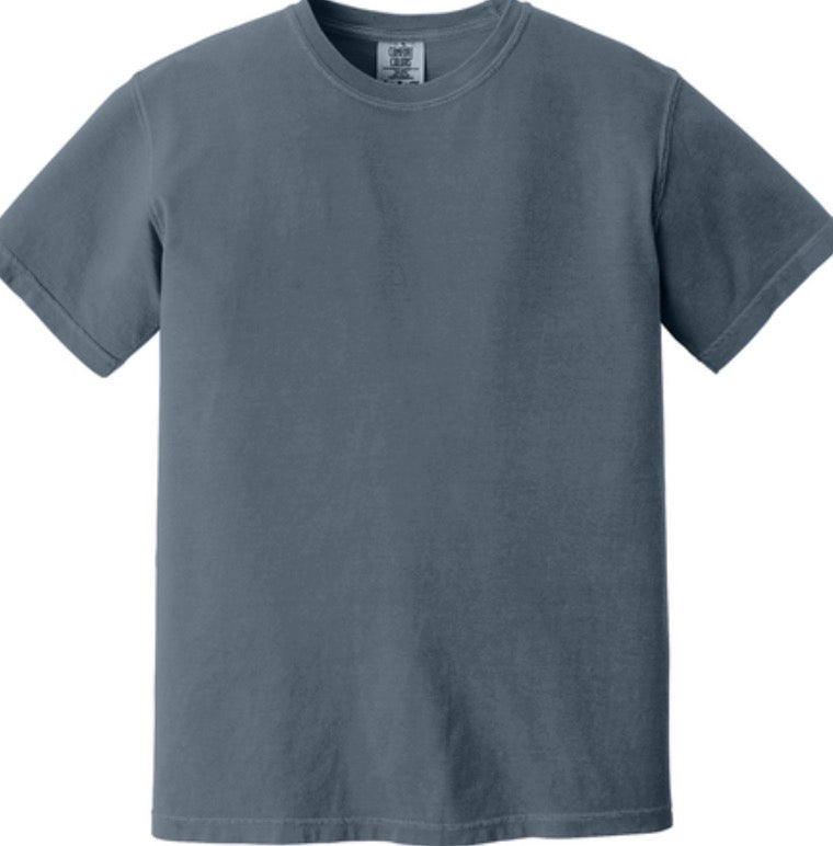 Custom Comfort Colors Tee | Heavyweight Ring Spun | No Pocket