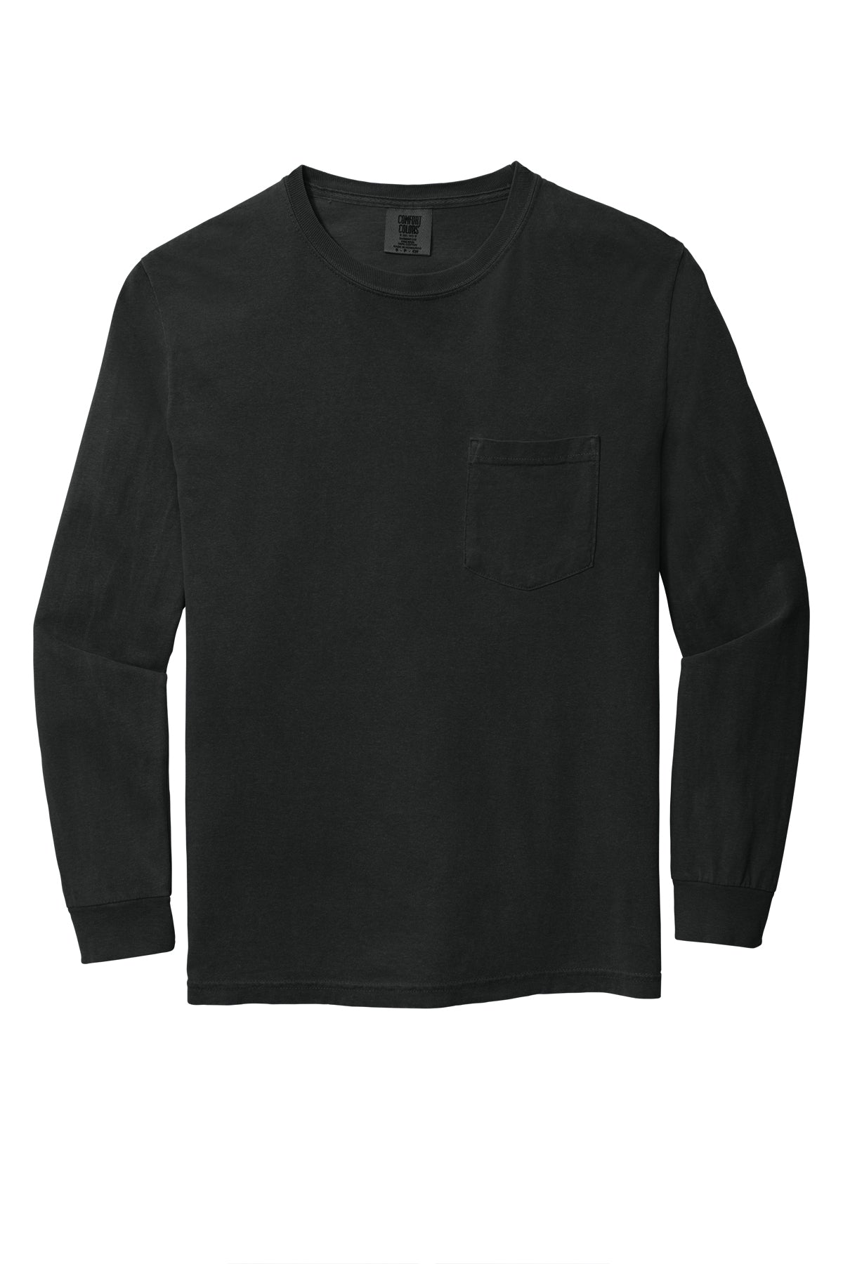 Custom Comfort Colors® Heavyweight Ring Spun Long Sleeve Pocket Tee