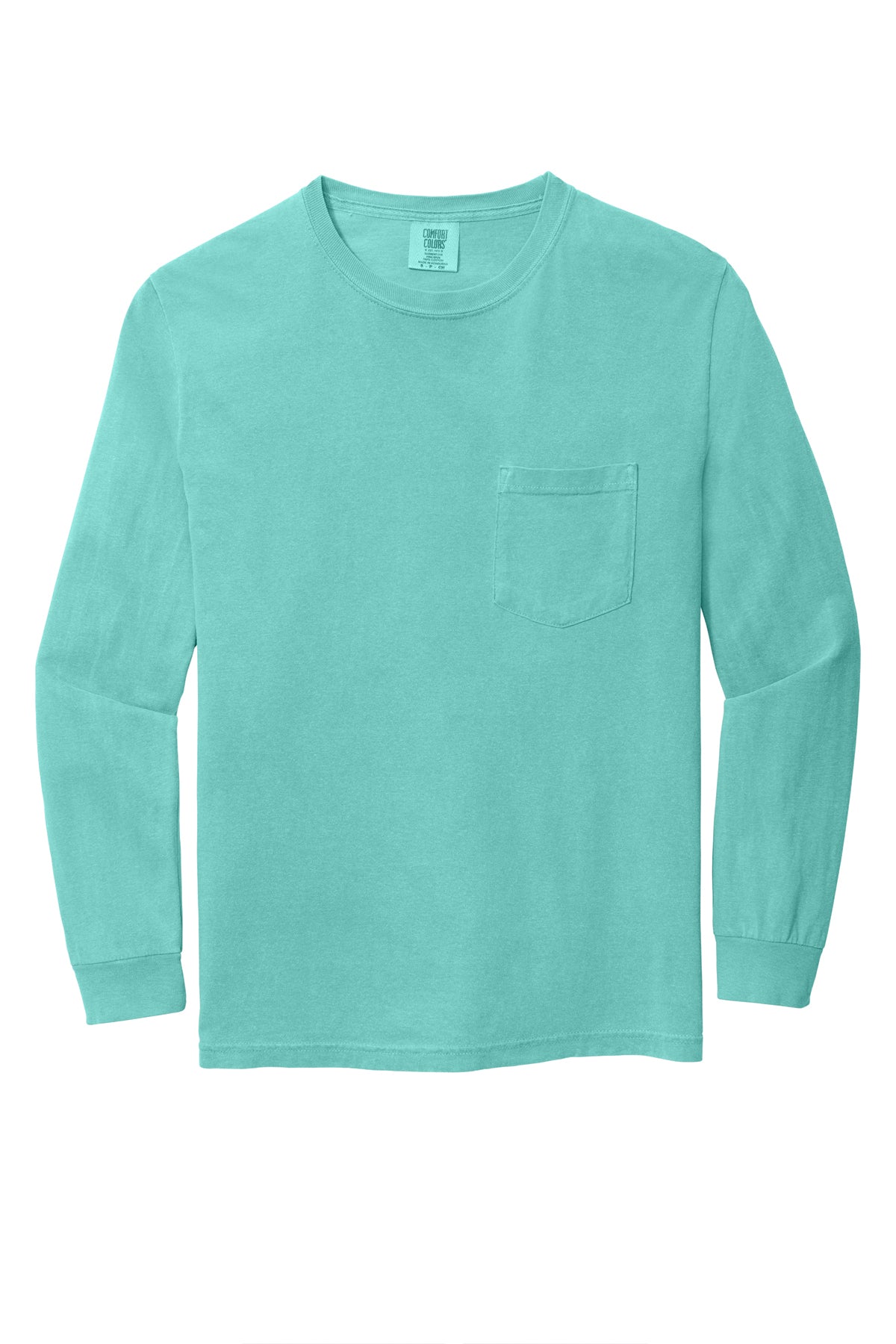 Custom Comfort Colors® Heavyweight Ring Spun Long Sleeve Pocket Tee