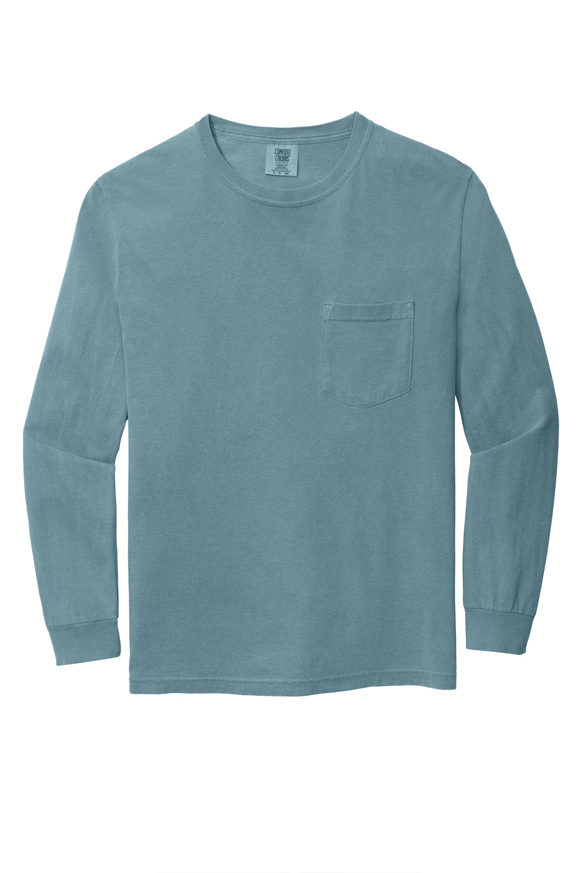 Custom Comfort Colors® Heavyweight Ring Spun Long Sleeve Pocket Tee