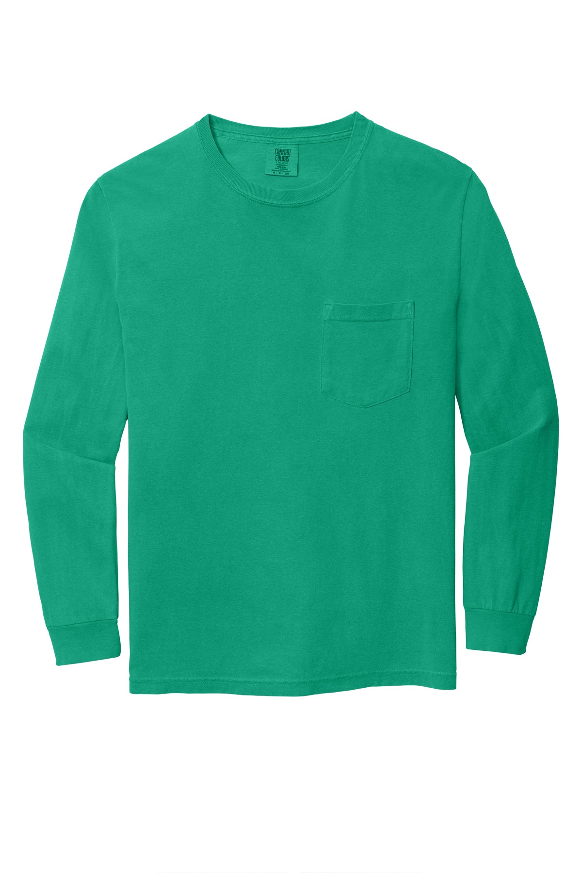 Custom Comfort Colors® Heavyweight Ring Spun Long Sleeve Pocket Tee