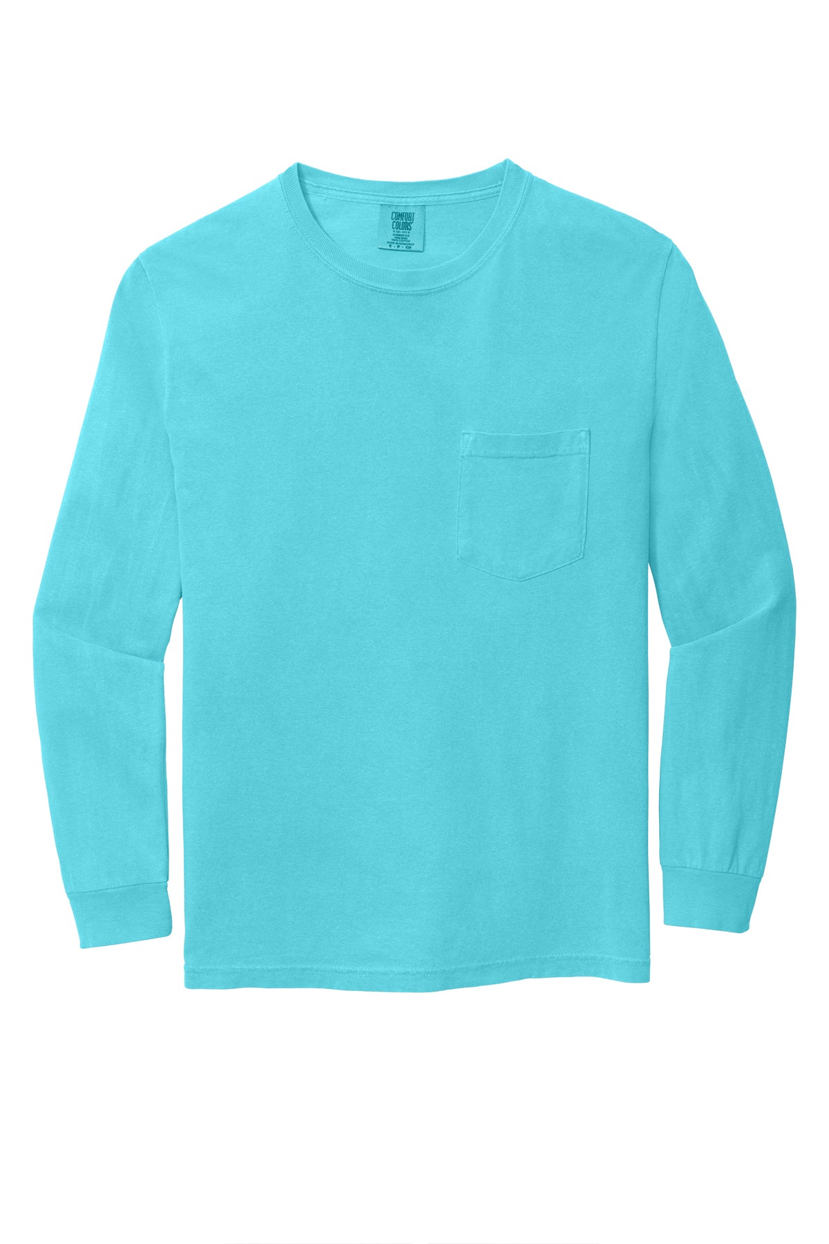 Custom Comfort Colors® Heavyweight Ring Spun Long Sleeve Pocket Tee