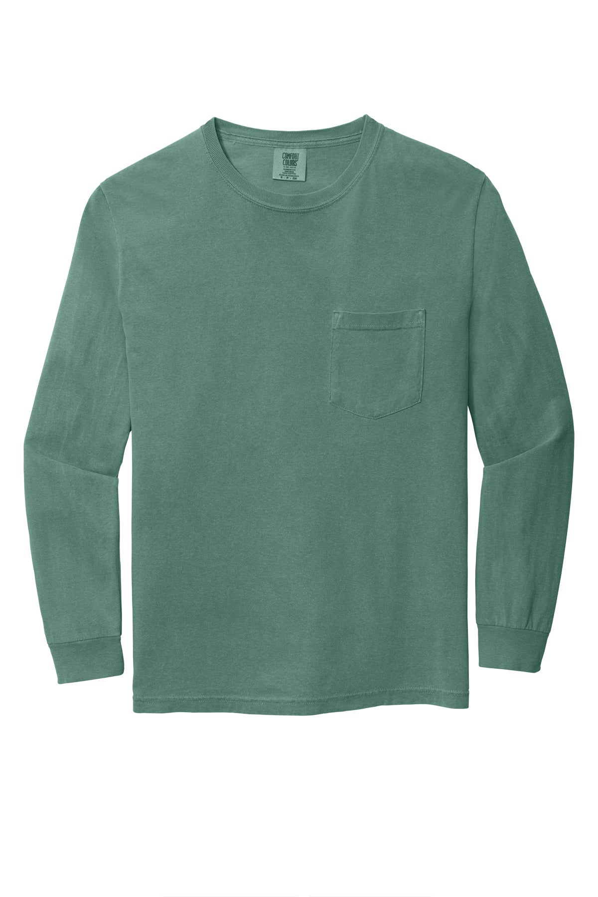 Custom Comfort Colors® Heavyweight Ring Spun Long Sleeve Pocket Tee