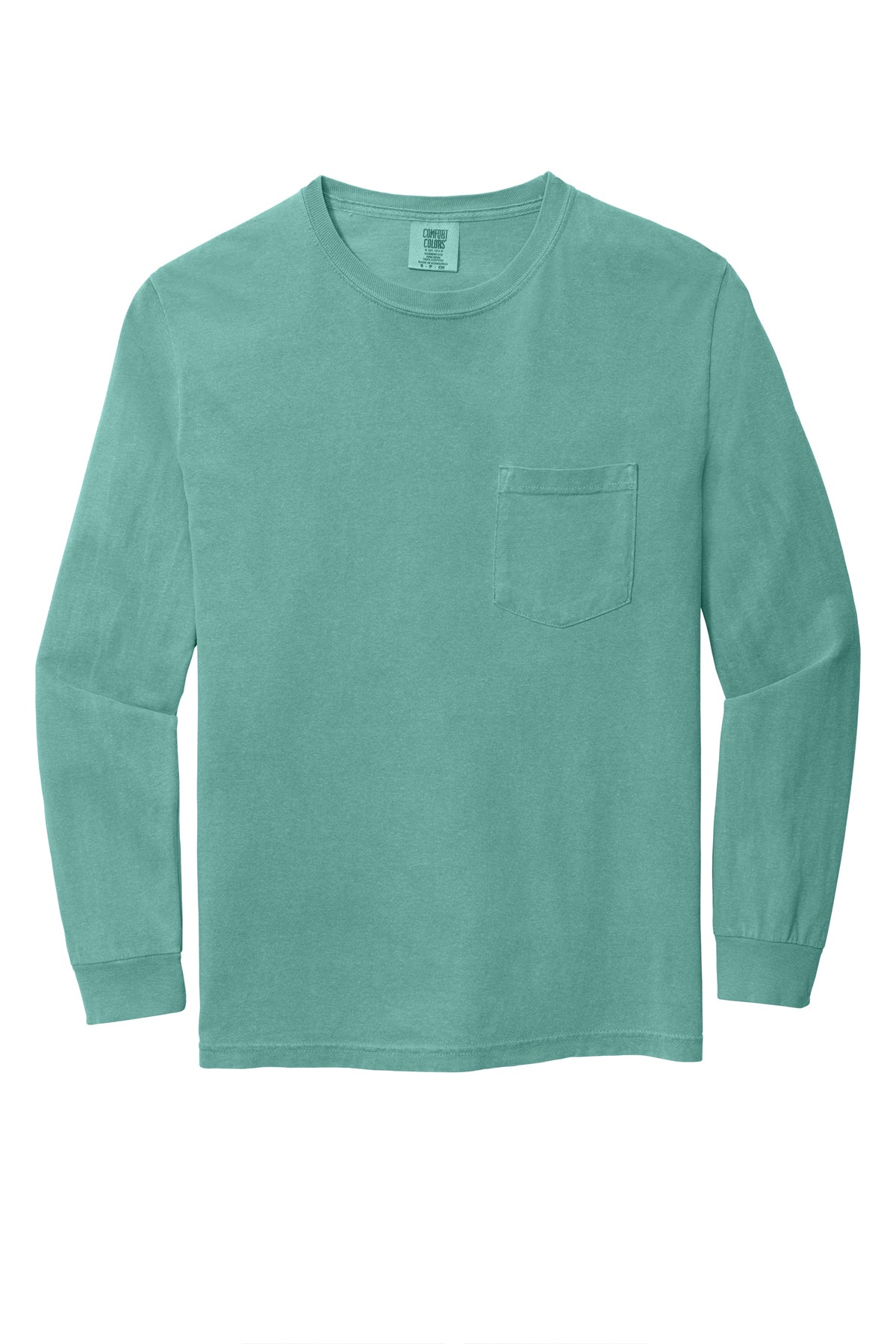 Custom Comfort Colors® Heavyweight Ring Spun Long Sleeve Pocket Tee