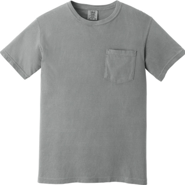 Custom Comfort Colors Pocket Tee | Heavyweight Ring Spun