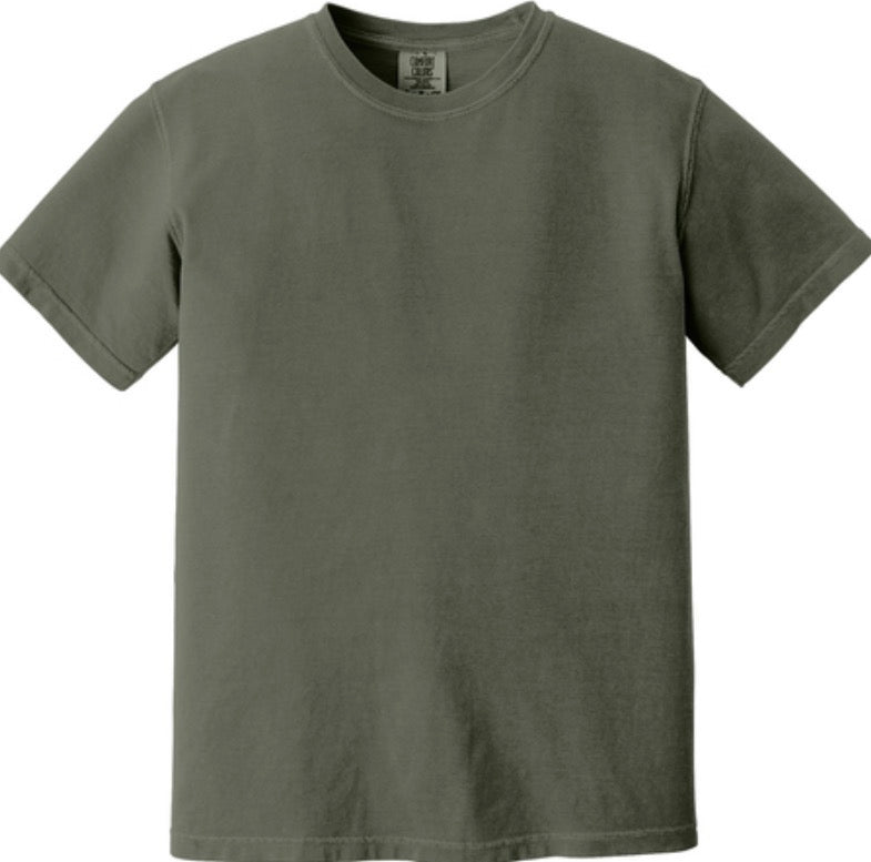 Custom Comfort Colors Tee | Heavyweight Ring Spun | No Pocket
