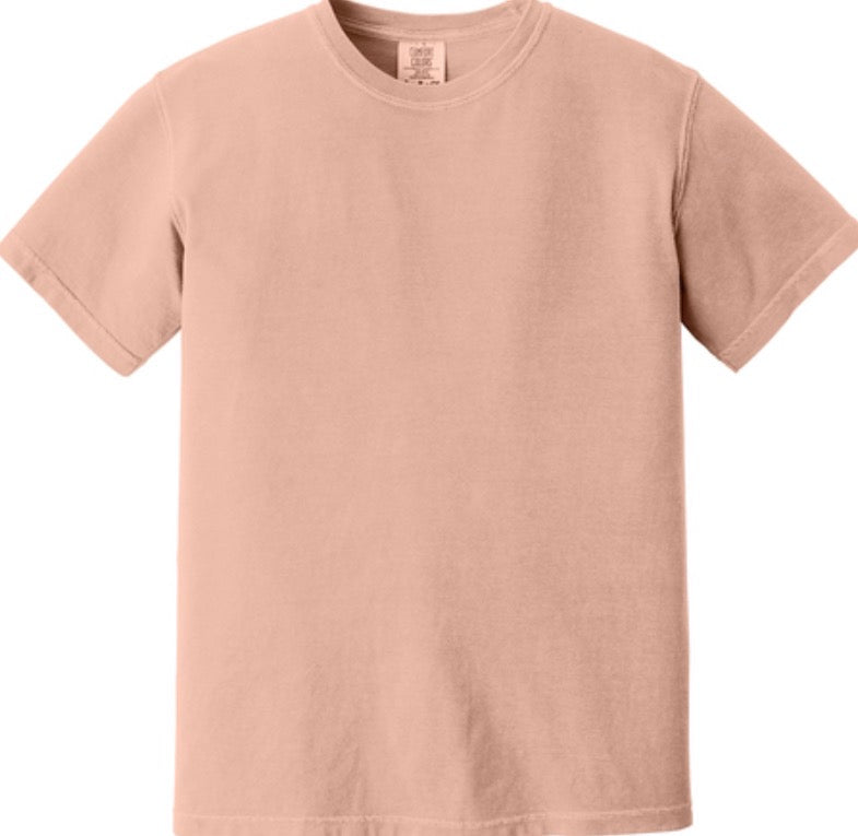Custom Comfort Colors Tee | Heavyweight Ring Spun | No Pocket