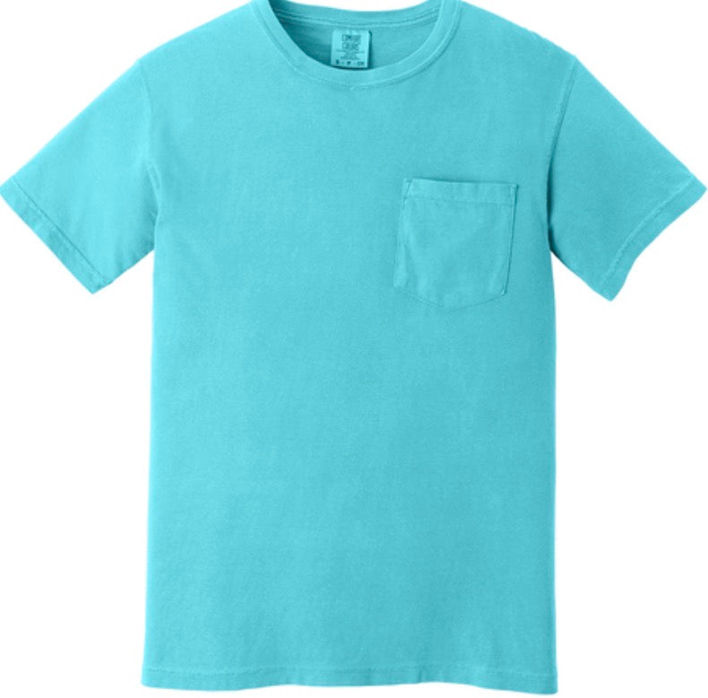 Custom Comfort Colors Pocket Tee | Heavyweight Ring Spun