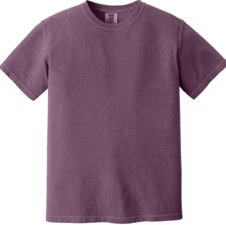 Custom Comfort Colors Tee | Heavyweight Ring Spun | No Pocket