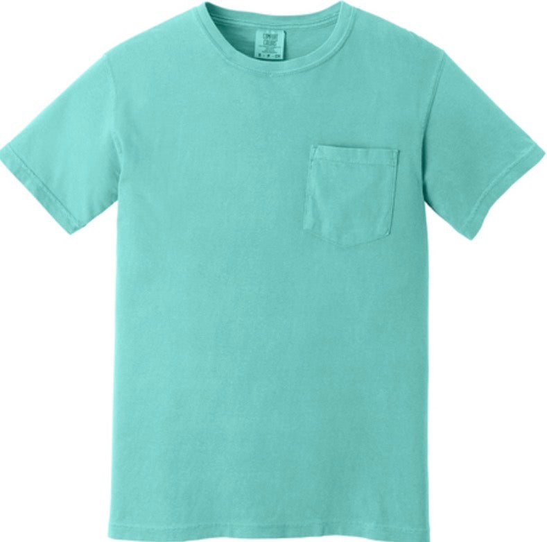 Custom Comfort Colors Pocket Tee | Heavyweight Ring Spun
