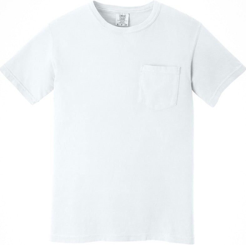 Custom Comfort Colors Pocket Tee | Heavyweight Ring Spun