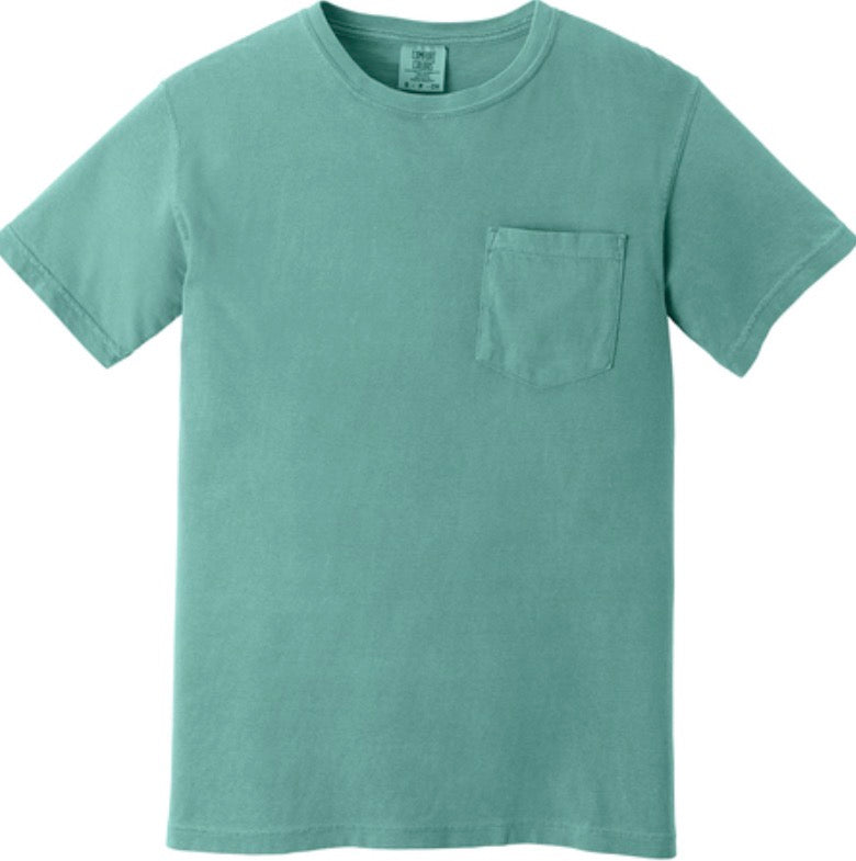 Custom Comfort Colors Pocket Tee | Heavyweight Ring Spun