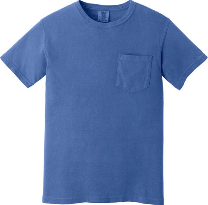 Custom Comfort Colors Pocket Tee | Heavyweight Ring Spun