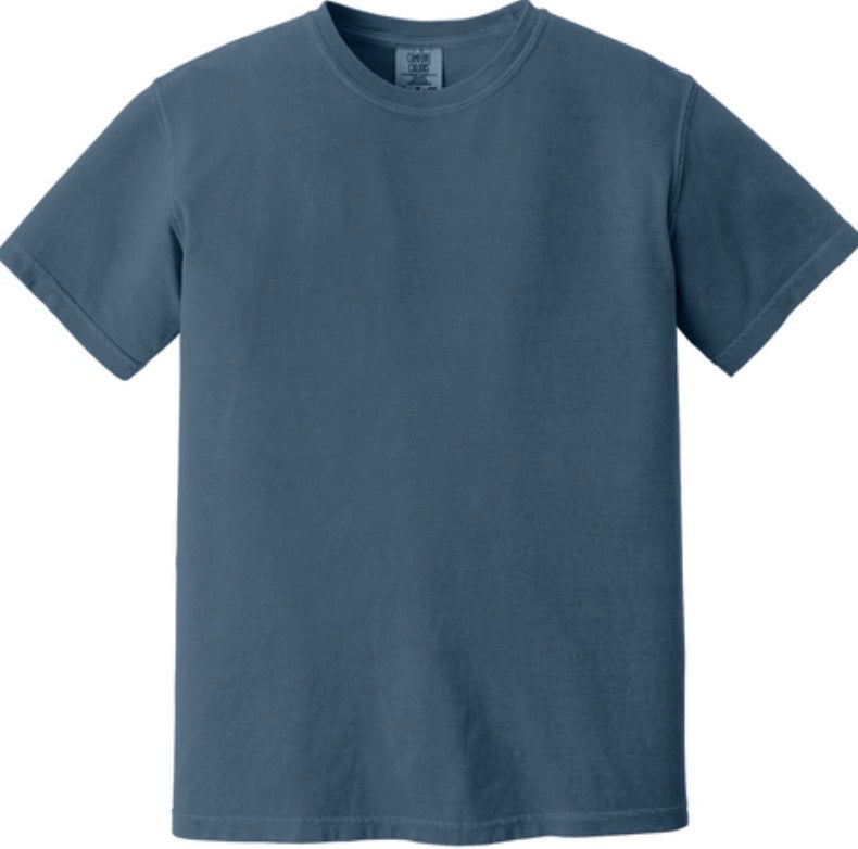 Custom Comfort Colors Tee | Heavyweight Ring Spun | No Pocket