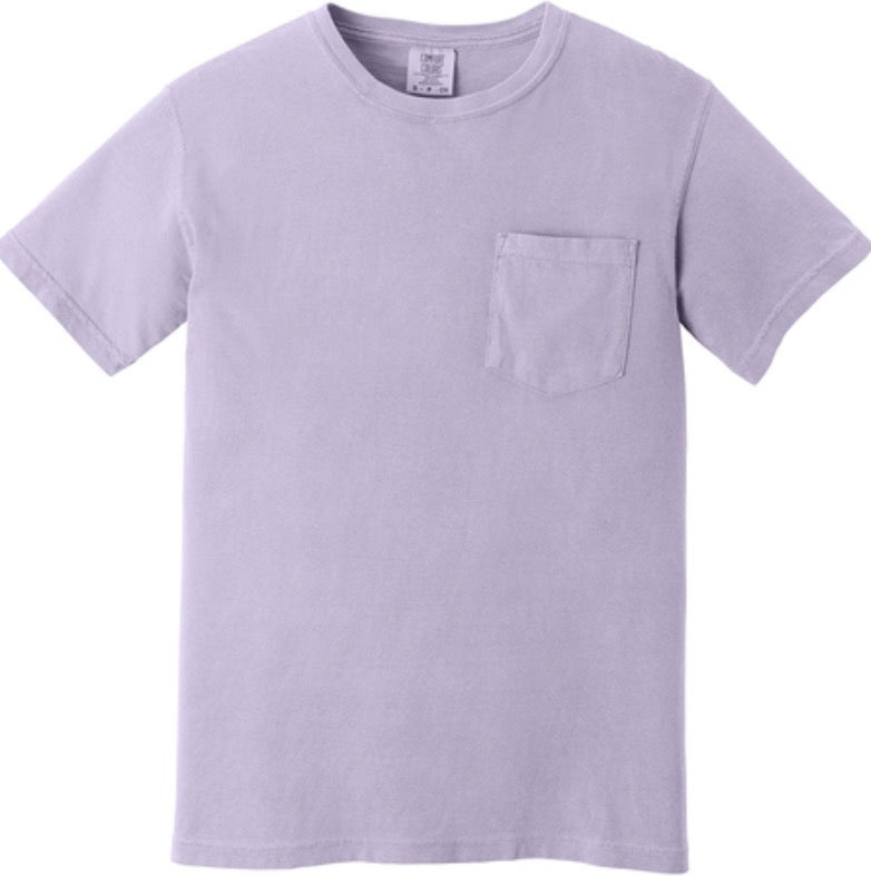 Custom Comfort Colors Pocket Tee | Heavyweight Ring Spun