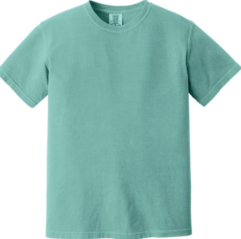 Custom Comfort Colors Tee | Heavyweight Ring Spun | No Pocket